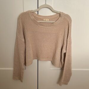 Cropped sweater